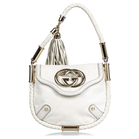 gucci cream bag tassel|gucci handbags.